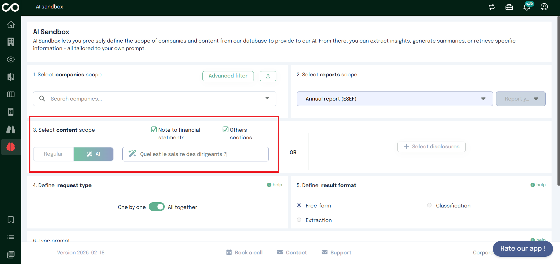 AI Sandbox – Ai search