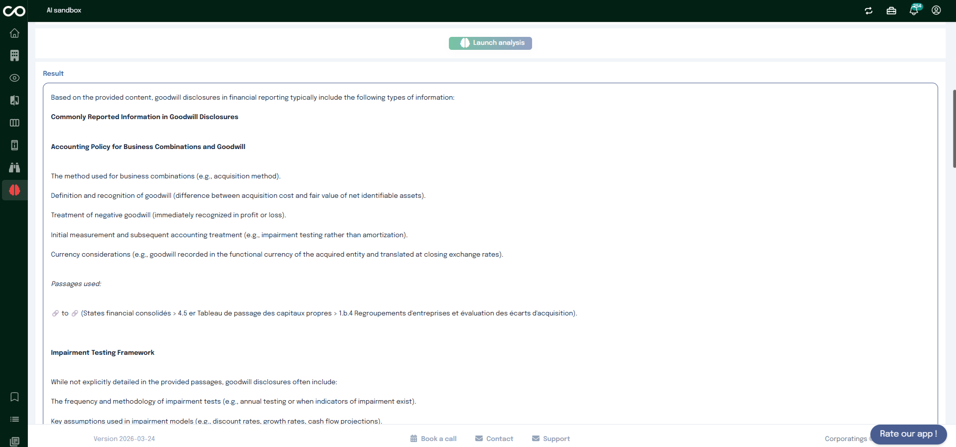 AI Sandbox – Request format